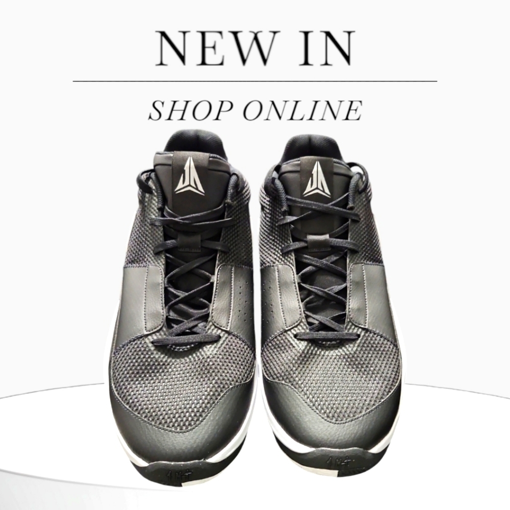 NWOT Nike Ja 1 (Team Bank) Basketball Shoes (FV1303-001, Black/Black/White)